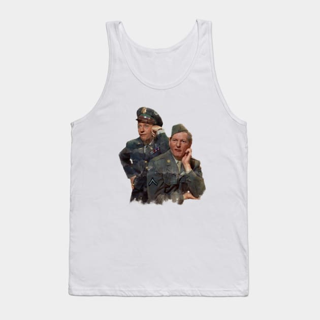 Wallace & Davis (White Christmas) Tank Top by classicmovieart